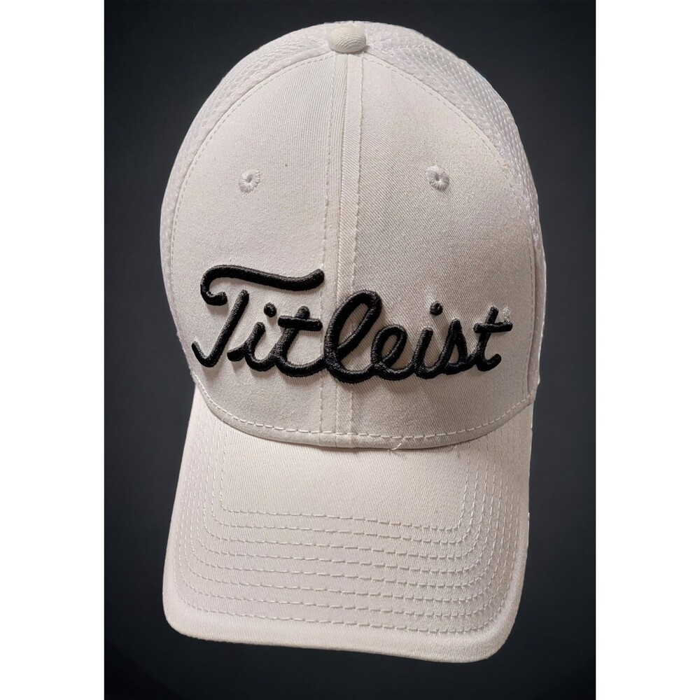 New Era Titleist Footjoy ProV1 FJ White Medium- Large Hat Cap Med/ Lg